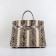 Hermes Birkin 35cm Snake Pattern Leather Handbags White Silver