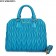 Miu Miu Blue Lambskin Leather Top-handle Bag