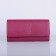 Yves Saint Laurent Lady Lambskin Leather Purse Rose Red 39321