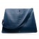 Celine Original Leather Shoulder Bag Dark Blue 3355