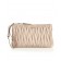 Miu Miu Matelasse Leather Zip Pouch Cammeo