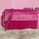 Miu Miu Pressed Matelasse Nappa leather Shoulder Bag RP0350 Rose