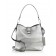 Miu Miu Madras Metallic Leather Crossbody Bag Chrome