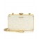 Miu Miu Marble Clutch Color White-Gold