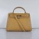 Hermes Kelly 32cm Ostrich Vein 6108 Apricot Golden