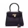 Hermes Kelly 25cm Togo Leather Bag Black Gold