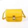 Celine Classic Box Calfskin Flap Bag Yellow