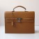 Hermes Briefcases H269 Briefcase Cow Leather Coffee Bag
