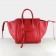 Celine Red Boston Cowhide Bags