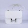 Hermes Constance Cowskin Leather Bag H017 white silver