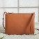 Celine Large Trio Crossbody Bag In Brown Calfskin