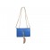 Yves Saint Laurent Mini Monogramme Bag In Original Leather Blue