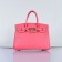 Hermes Birkin 30cm Togo leather Handbags Lip Pink Golden