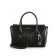 Miu Miu Matelasse Leather Zip Satchel Black