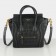 Celine Small Luggage Tote Black Croco Leather