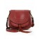 Chloe Hudson Braided Leather Shoulder Bag Red