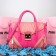 Miu Miu Matelasse Nappa Leather Top Handle Bag RN1049 Rose&Pink