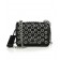 Miu Miu Grommeted Leather Crossbody Bag Nero