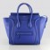 Celine Large Luggage Tote Neon Blue Leather Bag