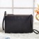 Celine Small Trio Crossbody Bag In Black Calfskin