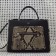 Fendi Small Runaway Bag In Black Leather With Python
